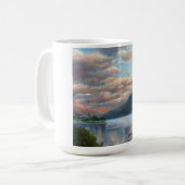 ロカルノマグの夕日 コーヒーマグカップ (正面左)
