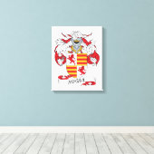 ロカ家紋 キャンバスプリント (インサイチュ (ウッドフロア))