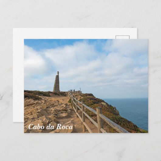 ロカ岬。 ポストカード (正面/裏面)