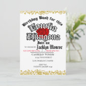 ロカ チンゴーナ チョラ 誕生日パーティー招待状 招待状 (スタンド正面)