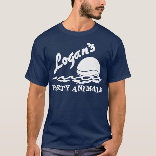 ロガンのパーティーアニマル Tシャツ (正面)