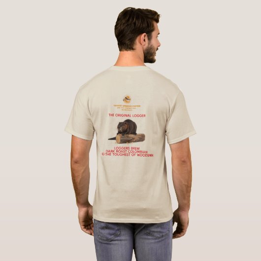 ロガーズブリュー Tシャツ (裏面フル)
