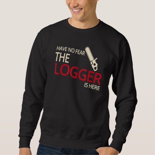 ロガー推定Arborist Logger Tree Trimmer スウェットシャツ (正面)