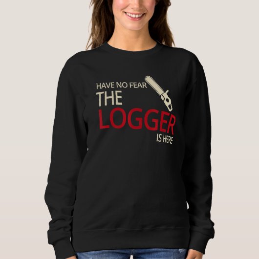 ロガー推定Arborist Logger Tree Trimmer スウェットシャツ (正面)