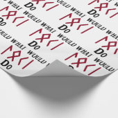 ロキする何が ラッピングペーパー (角)