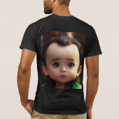 「ロキのパワー：スーパーヒーローアニメーションTシャツ」 Tシャツ (裏面)