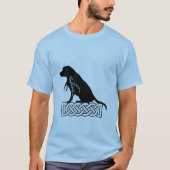 ロキの仲間：ビーグル・ミッキー・ブラック Tシャツ (正面)