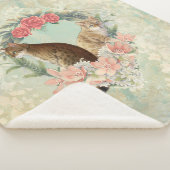 ロキの仲間:ミカと千鳥ベンガル猫 シェルパブランケット (3/4)