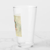 ロキの仲間：ミカと千鳥ベンガル猫 タンブラーグラス (左)