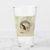 ロキの仲間：ミカと千鳥ベンガル猫 タンブラーグラス (正面)