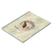 ロキの仲間：ミカと千鳥ベンガル猫 ノートブック (左側)