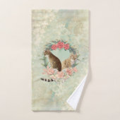 ロキの仲間：ミカと千鳥ベンガル猫 バスタオルセット (ハンドタオル)