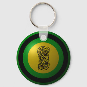 ロキの盾円形のKeychain キーホルダー