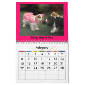 ロキシアン・ファミリー年次カレンダー カレンダー (2月 2026)