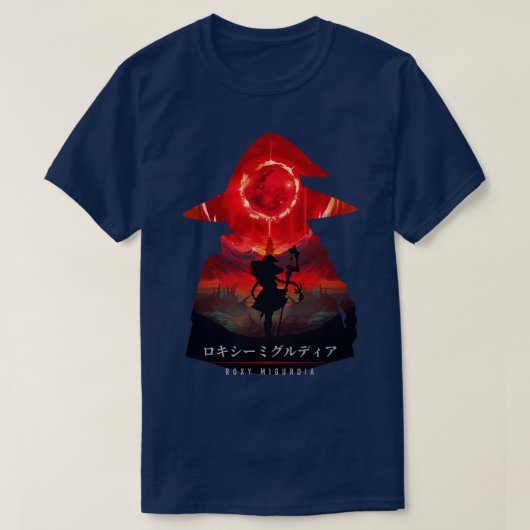 ロキシ血錯覚 Tシャツ (デザイン正面)