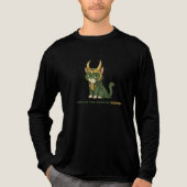 ロキ猫 トライブレンドTシャツ (正面)