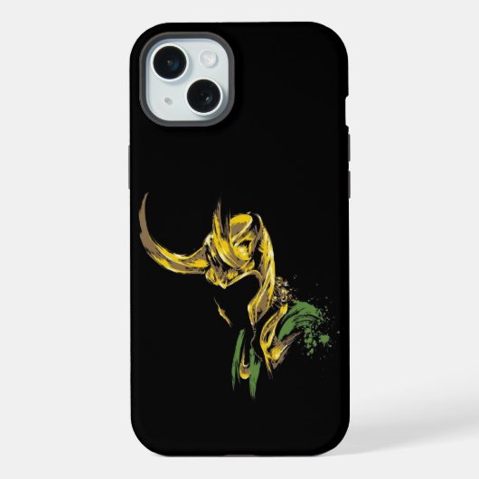 ロキ エディションの悪戯傑作 🌌📱 iPhoneケース (裏面)