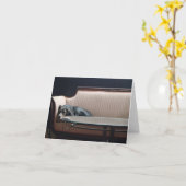 ロキ – グリーティングカード (黄色い花)