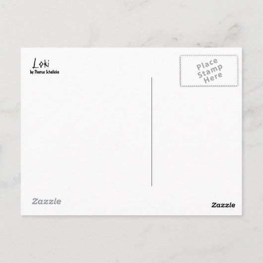 ロキ ポストカード (裏面)