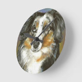 ロキ ラウンド壁時計 (傾斜)