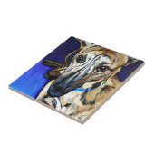 ロキ-ラーチャー犬 タイル (側面)