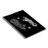 ロキODIN FENRIRのオオカミ ノートブック (右側)