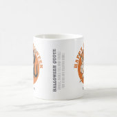 ロギッシュ黒猫とウサギCC1053ハロウィーン コーヒーマグカップ (中央)