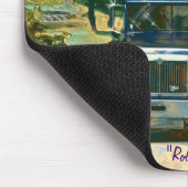 ロギングトラックハイウェイドライビングアートマウスパッド マウスパッド (コーナー)