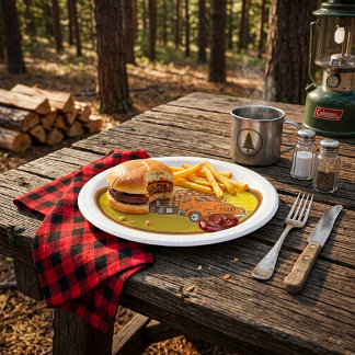 ロギングトラック ペーパープレート