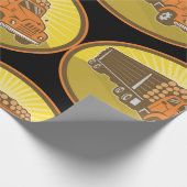 ロギングトラック ラッピングペーパー (角)