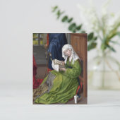 ロギーヴァンデルワイデンザマグダレン読ズ ポストカード (スタンド正面)