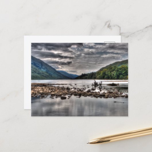 ロクシーエル、スコットランドのはがき ポストカード (正面/裏面インサイチュ)