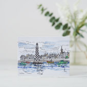 ロクトゥディのペルドリックスライトハウス |フランス，ブリタニー ポストカード (スタンド正面)