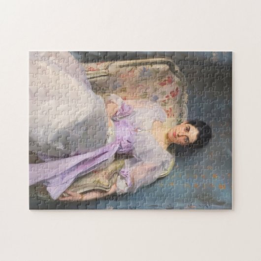 ロクナウのジョン絵画・シンガー・サージェントのレディ・アグニュー ジグソーパズル (横)