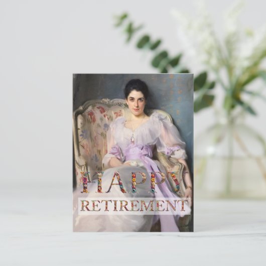 ロクナウ・ハッピーリタイアのレディアグニュー ポストカード (スタンド正面)