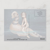 ロクネスファンタジーフェアリーゴシック美術のはがき ポストカード (裏面)