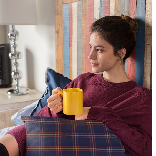 ロクブイエのマクローヌオリジナルスコティッシュクランタータンチェック クッション