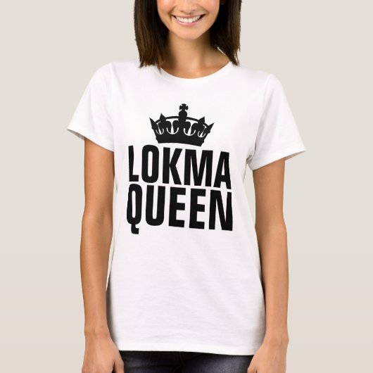 ロクマ・クイーンTシャツ Tシャツ (正面)