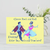 ロクラシックック&ロール踊り 招待状 (スタンド正面)
