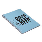 ロクラシックードランナー™のビープ音！™ ノートブック (右側)