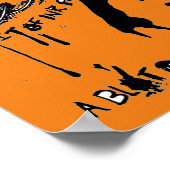 ロクランザのポスター（オレンジ） ポスター (角)