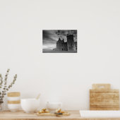 ロクランザ城，アルラン島，スコットランドのポスター ポスター (キッチン)