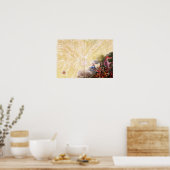 ロクロイの地図，「ルイ14世アトラス」より) ポスター (キッチン)