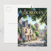 ロクロナン フランス ポストカード (正面/裏面)