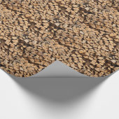 ログのスタック ラッピングペーパー (角)