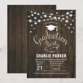 ログウッドの卒業パーティー 招待状 (正面/裏面)