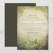 ログウッドランドのウェディング招待状 招待状 (正面/裏面)