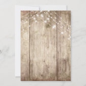 ログウッド ライト ウェディング エルoped タイポグラフィー レセプション 招待状 (裏面)