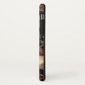 ログキャビンとワゴンホイール、名前、 Case-Mate iPhoneケース (裏面/左)