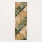 ログキャビンのダブテールコーナーThunder_Cove ヨガマット (裏面)